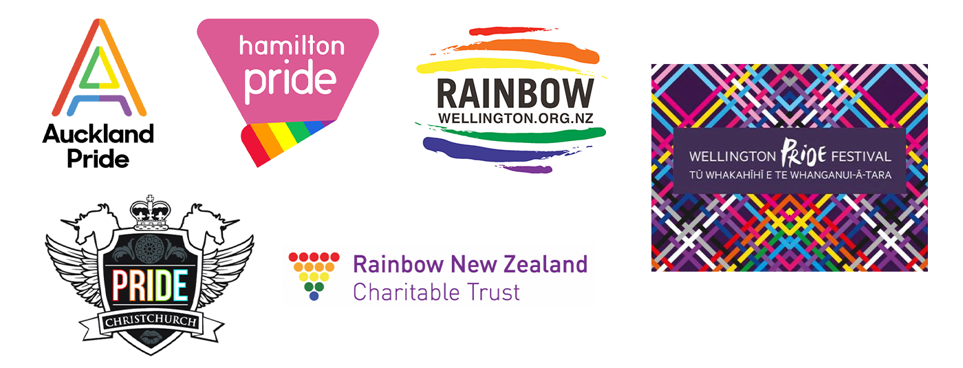 NZ Pride logos